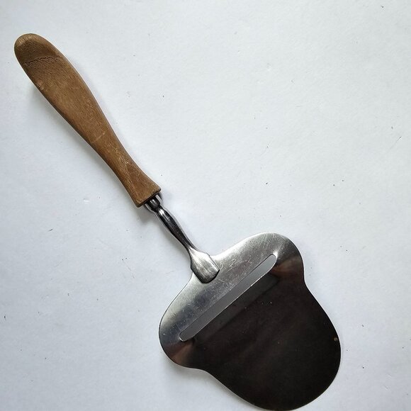 Stainless Steel Cheese Slicer With Wooden Handle Raadvad Rustfri Retro Kitchen - Picture 4 of 8
